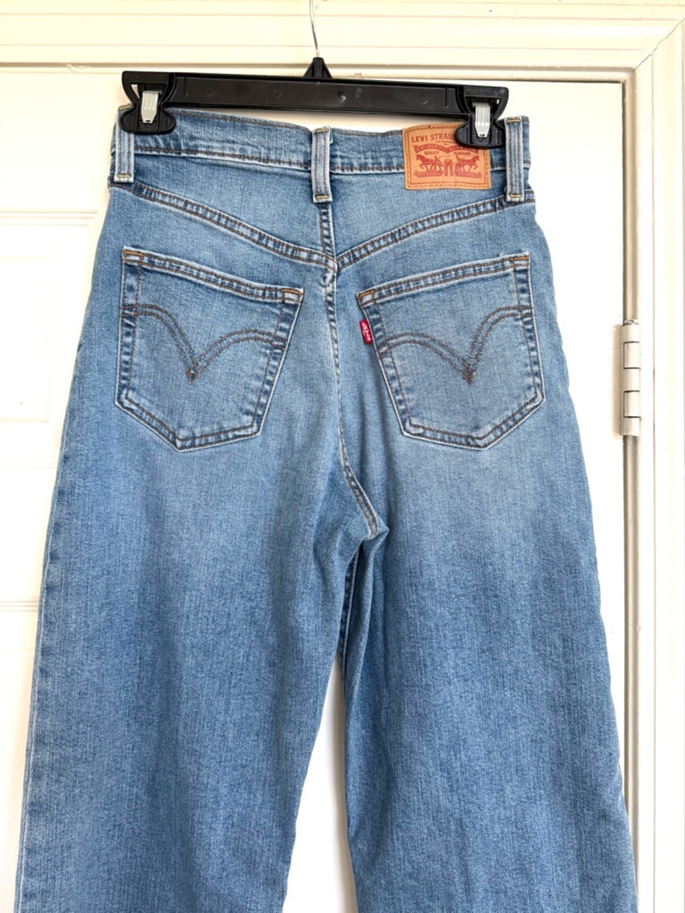Levi’s Ribcage Full Length Straight Leg Denim Jeans 26 - Picture 7 of 7